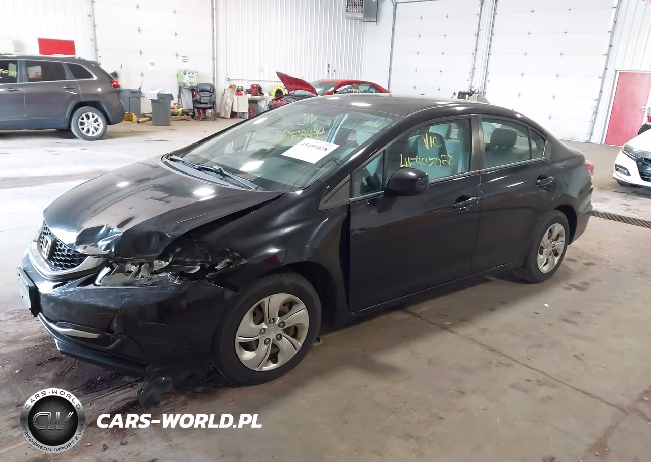2013 Honda Civic Lx VIN:19XFB2F59DE284003 - 2