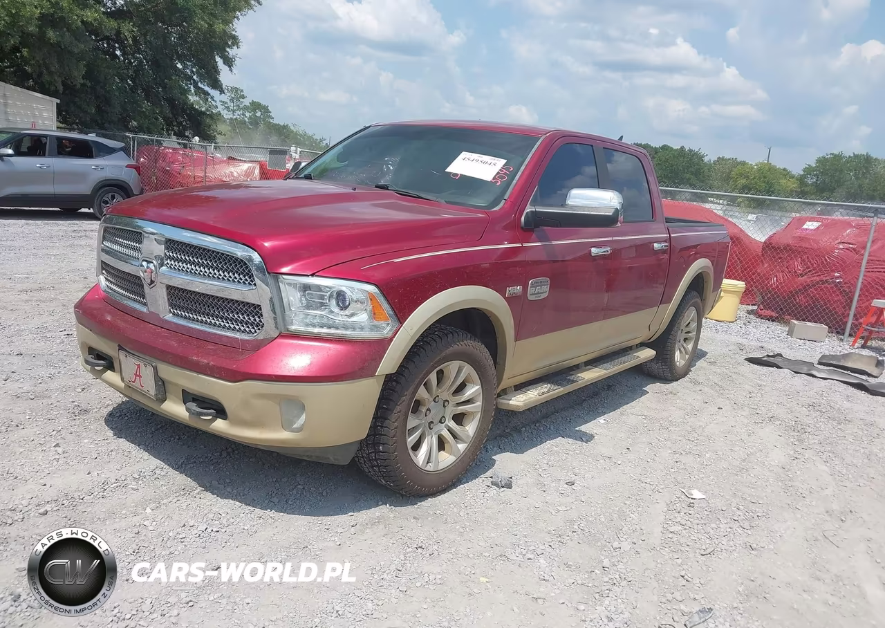 2013 Ram 1500 Laramie Longhorn Edition VIN:1C6RR7PT1DS709365 - 2