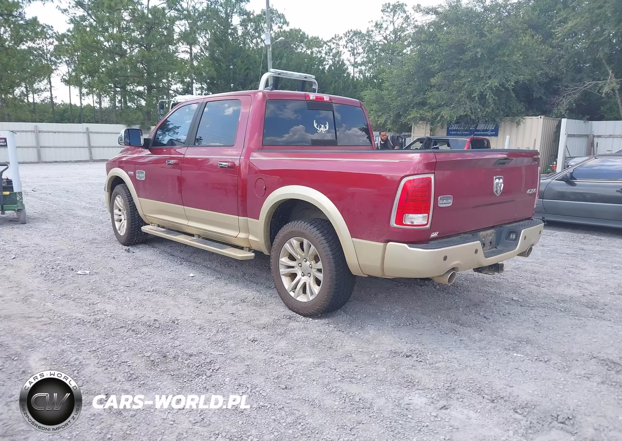 2013 Ram 1500 Laramie Longhorn Edition VIN:1C6RR7PT1DS709365 - 3