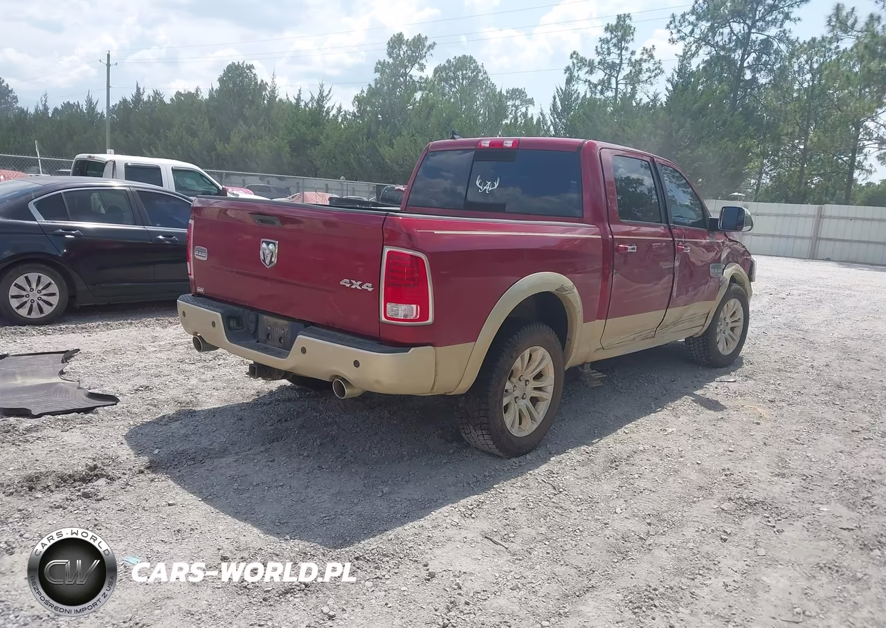 2013 Ram 1500 Laramie Longhorn Edition VIN:1C6RR7PT1DS709365 - 4