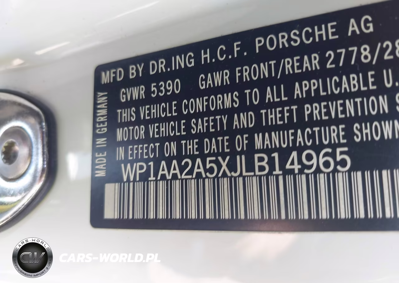 2018 Porsche Macan VIN:WP1AA2A5XJLB14965 - 9