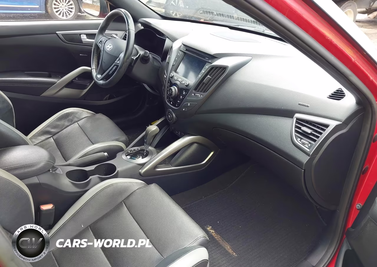 2016 Hyundai Veloster Turbo VIN:KMHTC6AEXGU286410 - 5