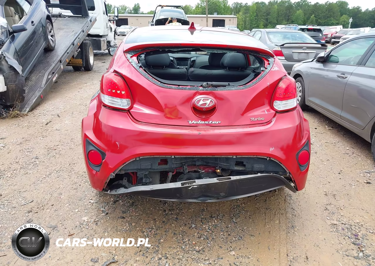 2016 Hyundai Veloster Turbo VIN:KMHTC6AEXGU286410 - 6