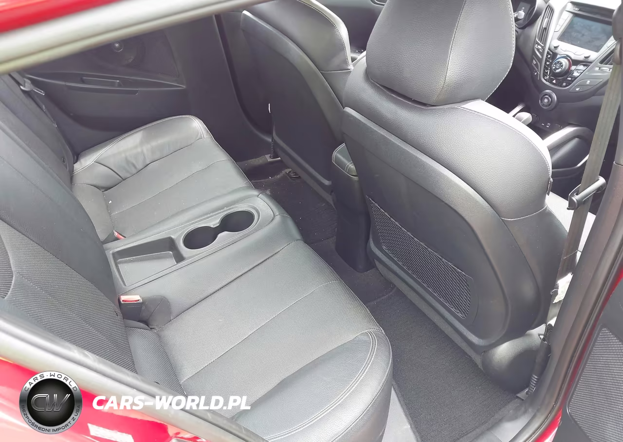 2016 Hyundai Veloster Turbo VIN:KMHTC6AEXGU286410 - 8