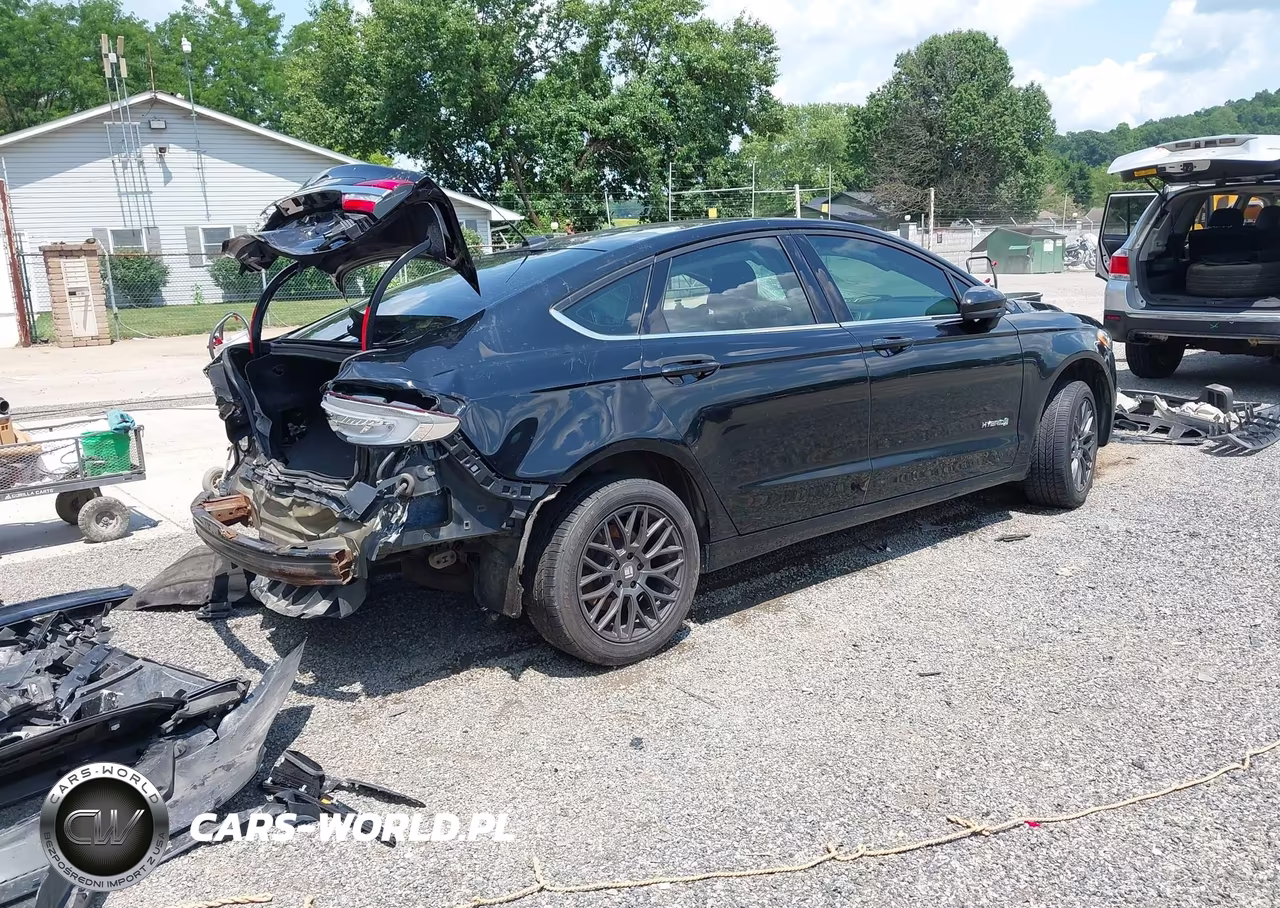 2017 Ford Fusion Hybrid Se VIN:3FA6P0LU9HR235146 - 4