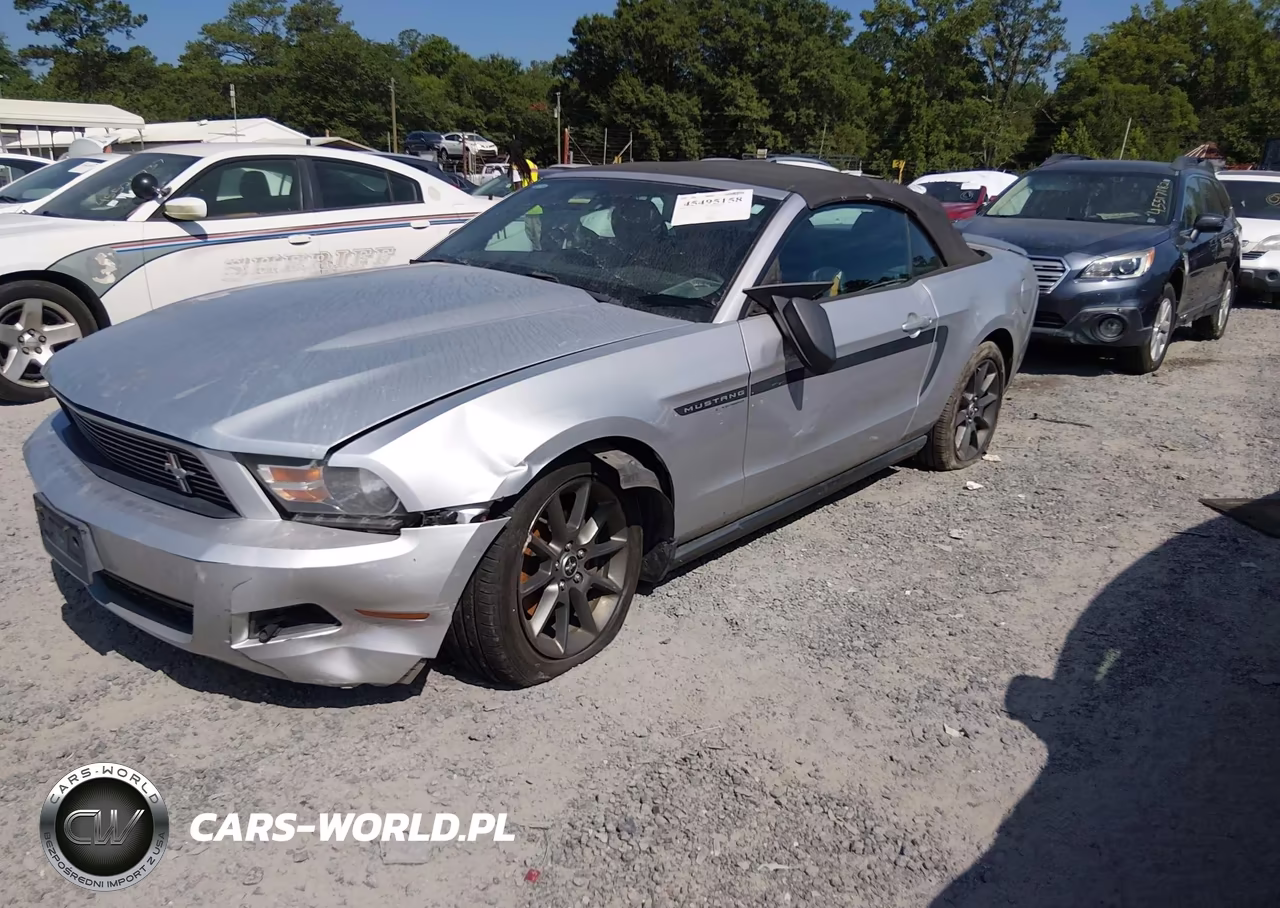 2012 Ford Mustang V6-V6 Premium VIN:1ZVBP8EM1C5244193 - 2