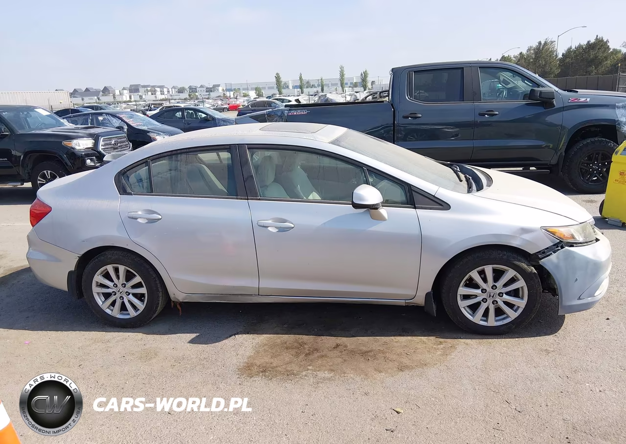 2012 Honda Civic Ex VIN:19XFB2F87CE343820 - 15