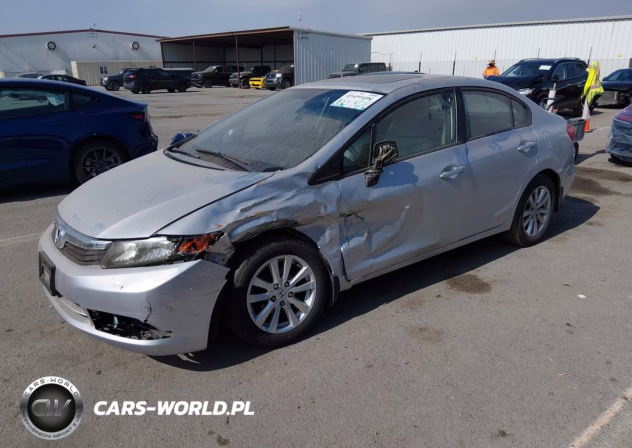 2012 Honda Civic Ex VIN:19XFB2F87CE343820 - 2