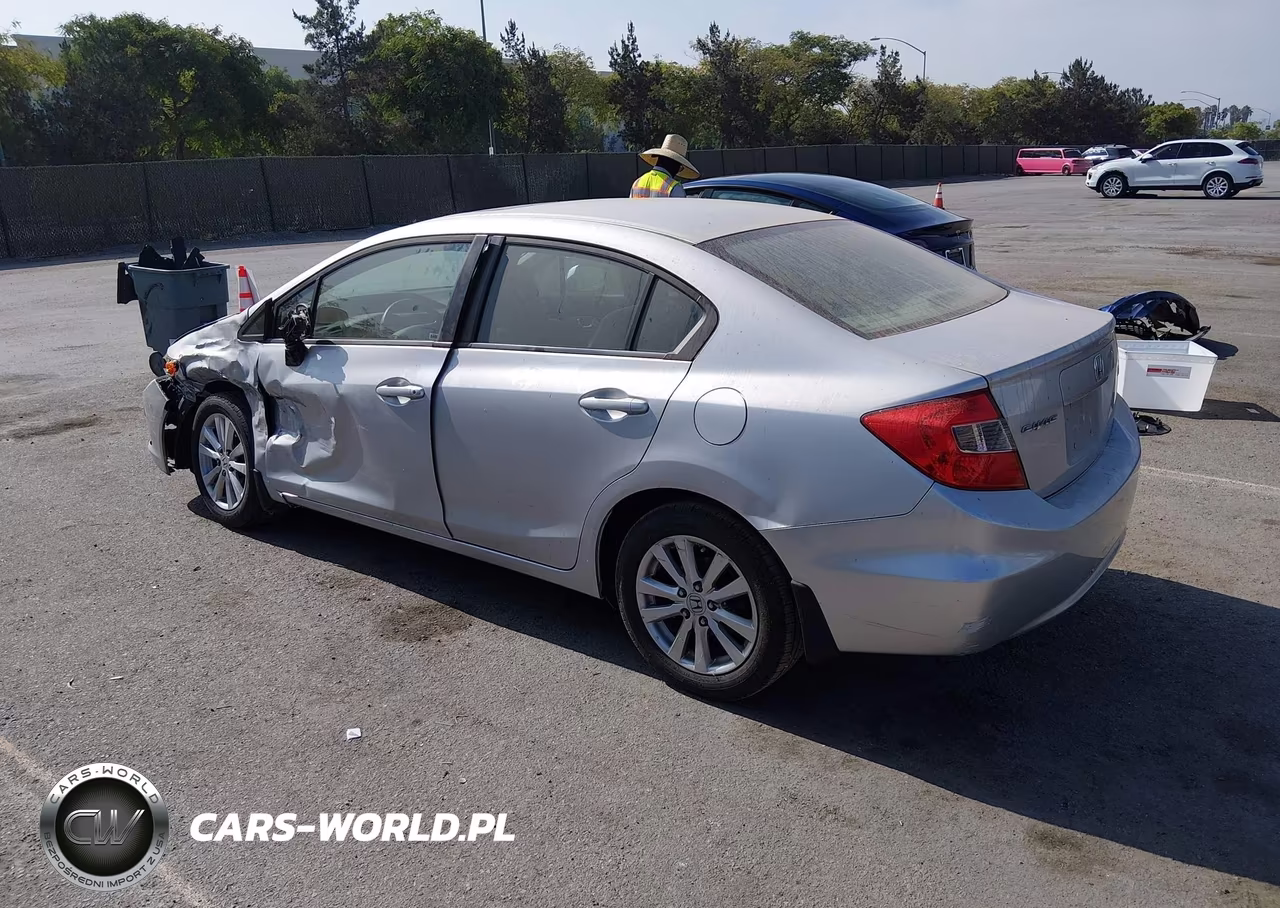 2012 Honda Civic Ex VIN:19XFB2F87CE343820 - 3