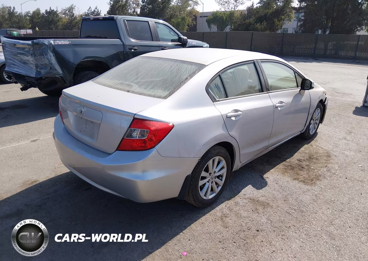2012 Honda Civic Ex VIN:19XFB2F87CE343820 - 4