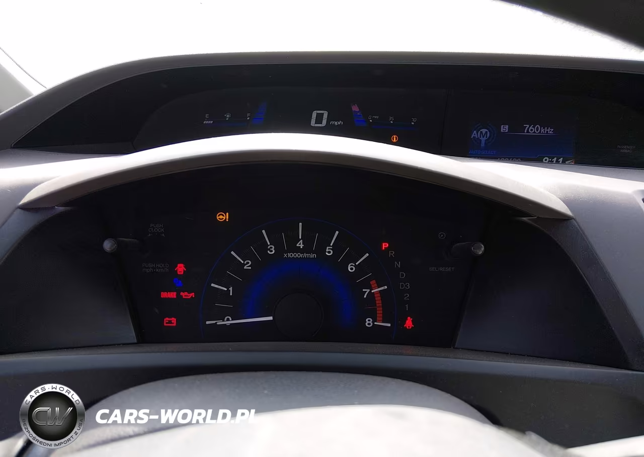 2012 Honda Civic Ex VIN:19XFB2F87CE343820 - 7