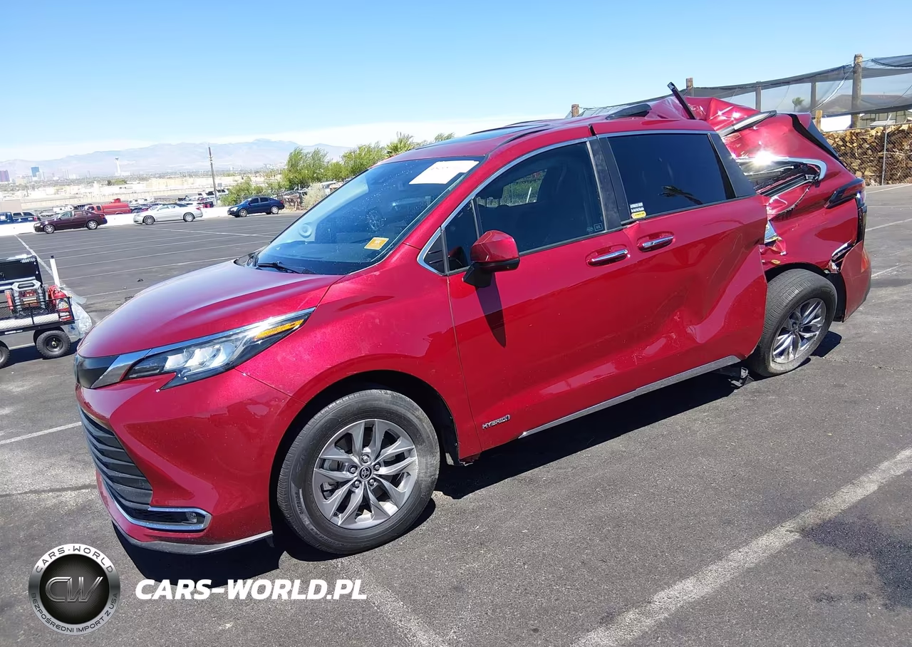 2021 Toyota Sienna Xle VIN:5TDJRKEC2MS068814 - 2
