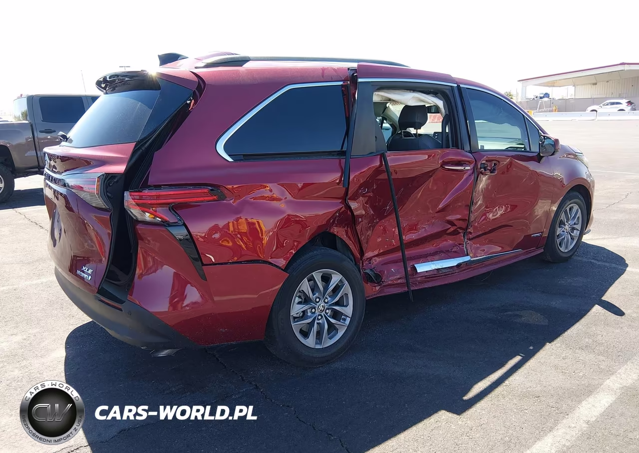 2021 Toyota Sienna Xle VIN:5TDJRKEC2MS068814 - 4