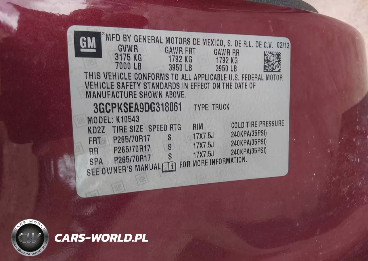 2013 Chevrolet Silverado 1500 Lt VIN:3GCPKSEA9DG318061 - 9