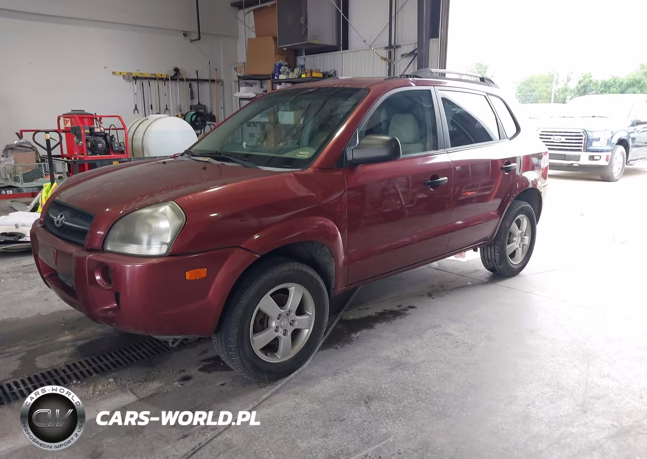2005 Hyundai Tucson Gl VIN:KM8JM12B85U121674 - 2