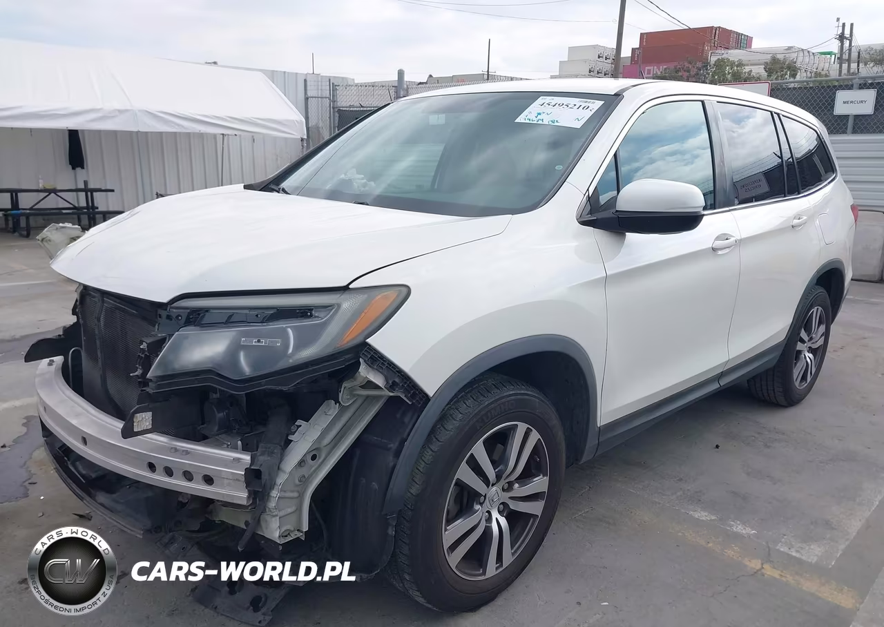 2017 Honda Pilot Ex VIN:5FNYF5H35HB019721 - 2