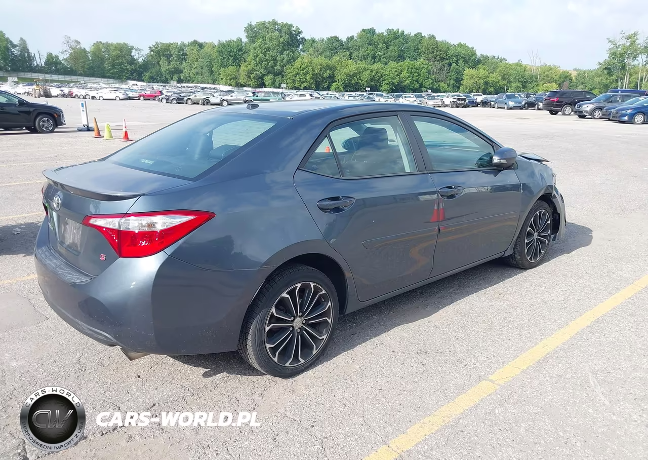 2015 Toyota Corolla S Plus VIN:2T1BURHE5FC434592 - 4