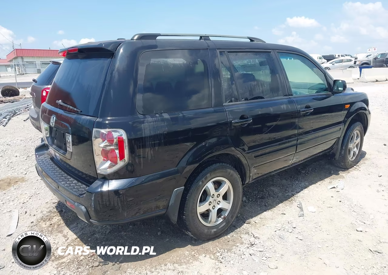 2007 Honda Pilot Ex-L VIN:5FNYF28657B011819 - 4