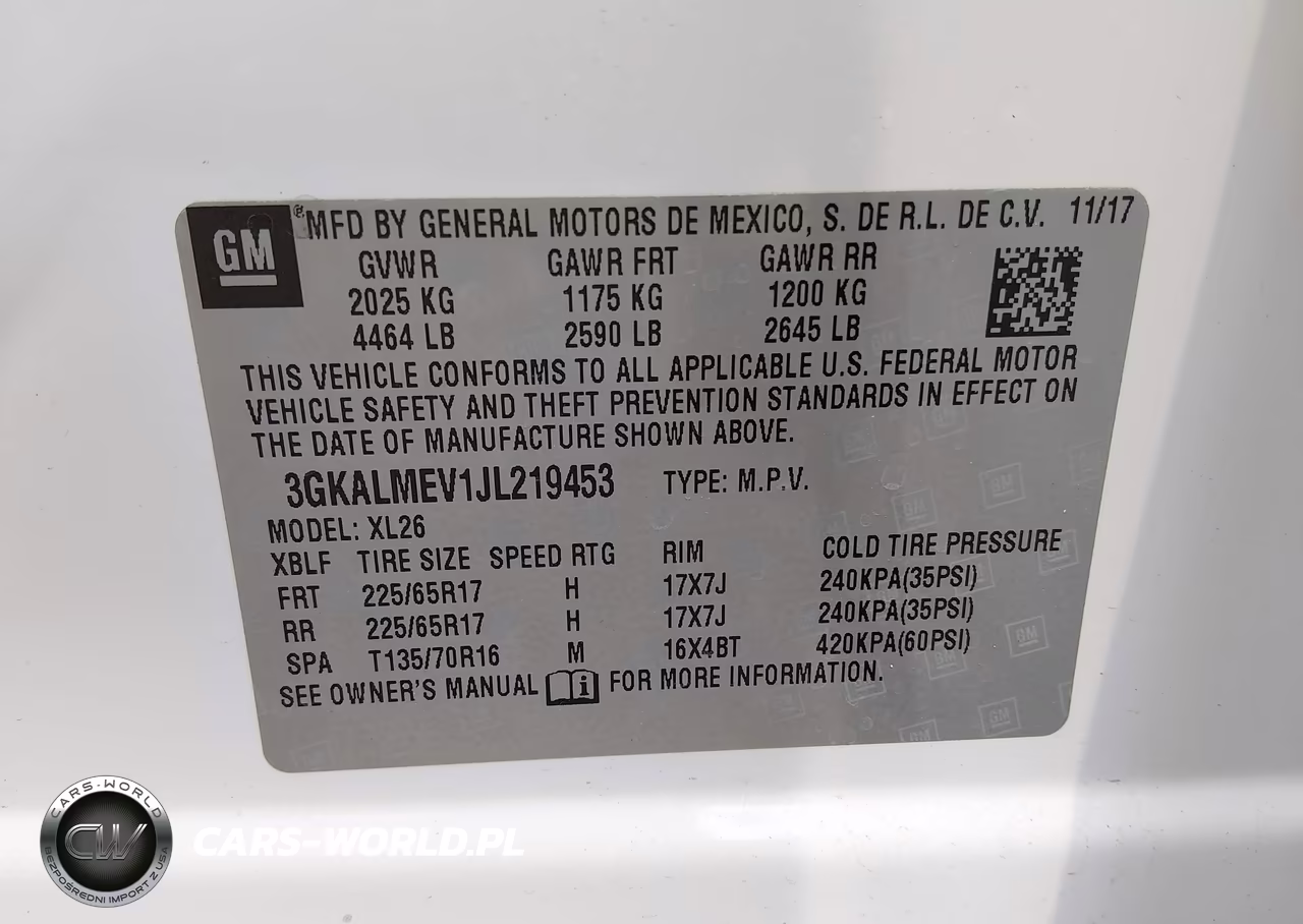 2018 GMC Terrain Sle VIN:3GKALMEV1JL219453 - 9
