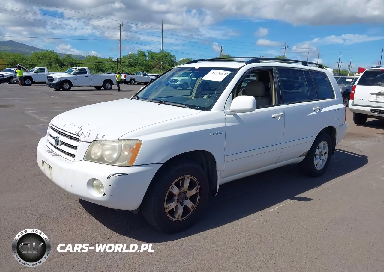 2002 Toyota Highlander Limited V6 VIN:JTEGF21A320028924 - 2
