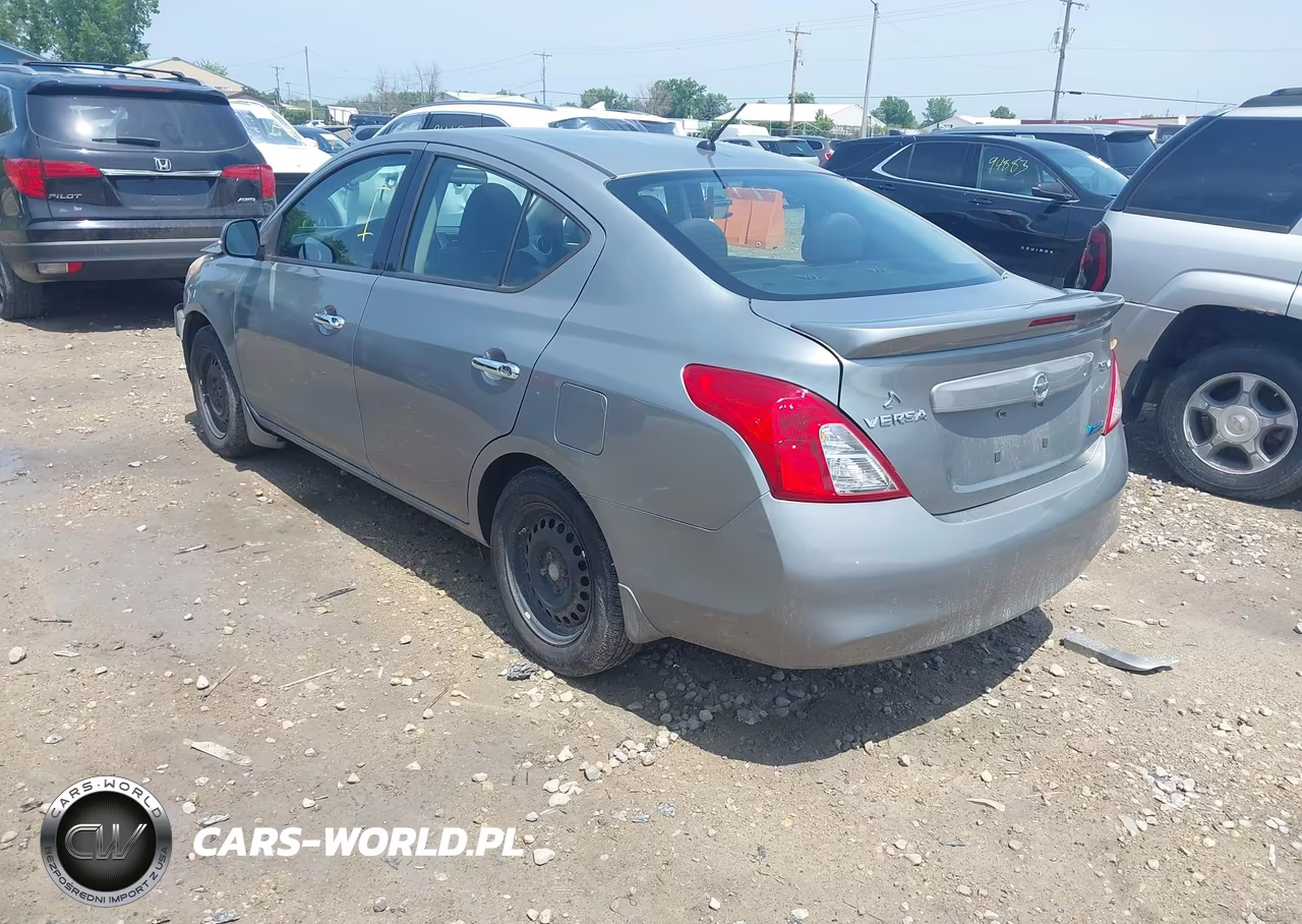2014 Nissan Versa 1.6 S-1.6 S+-1.6 Sl-1.6 Sv-S VIN:3N1CN7AP4EK455021 - 3