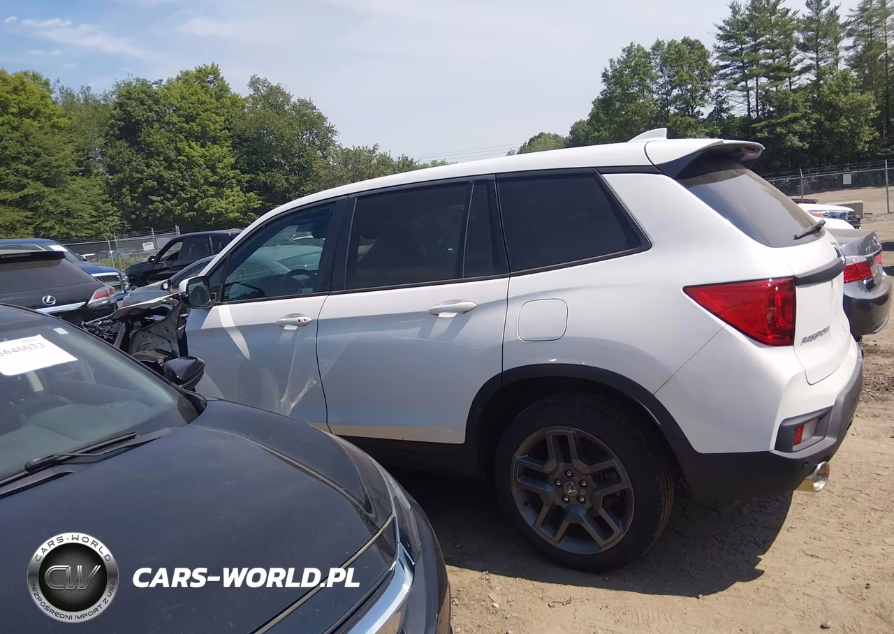 2022 Honda Passport Awd Ex-L VIN:5FNYF8H54NB012614 - 14