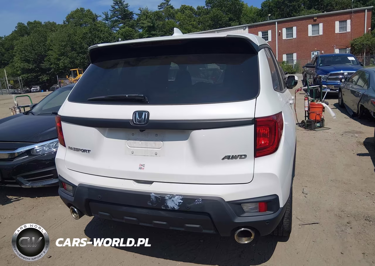 2022 Honda Passport Awd Ex-L VIN:5FNYF8H54NB012614 - 16
