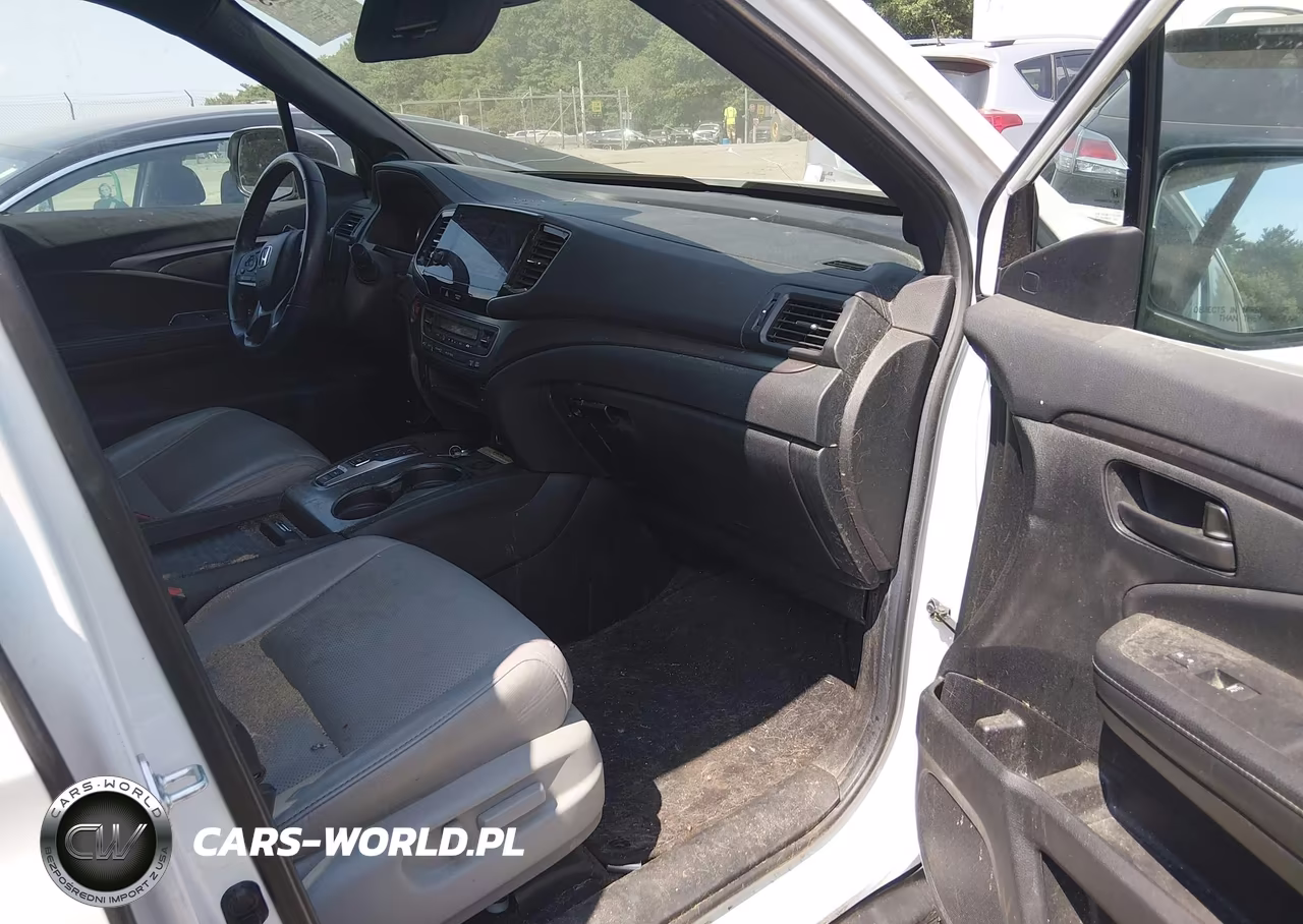 2022 Honda Passport Awd Ex-L VIN:5FNYF8H54NB012614 - 5