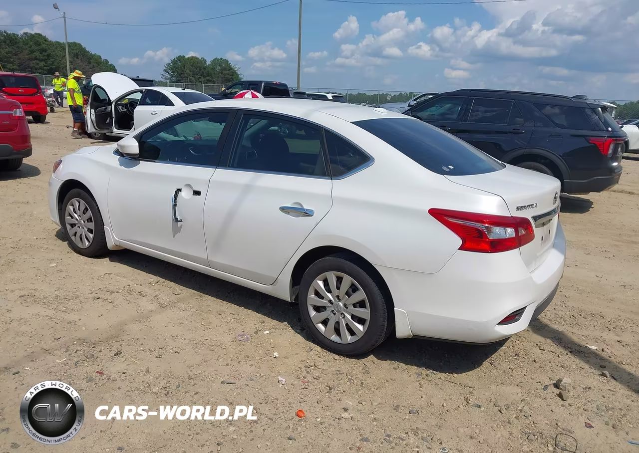 2017 Nissan Sentra Sv VIN:3N1AB7AP0HY356973 - 3