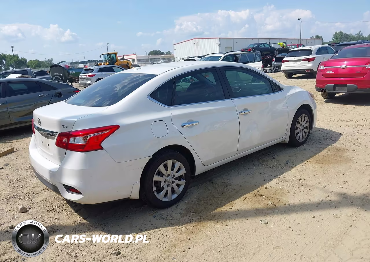 2017 Nissan Sentra Sv VIN:3N1AB7AP0HY356973 - 4