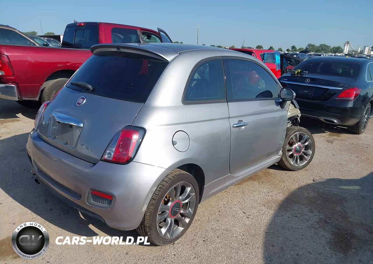 2017 Fiat 500 Pop VIN:3C3CFFKR5HT535905 - 4