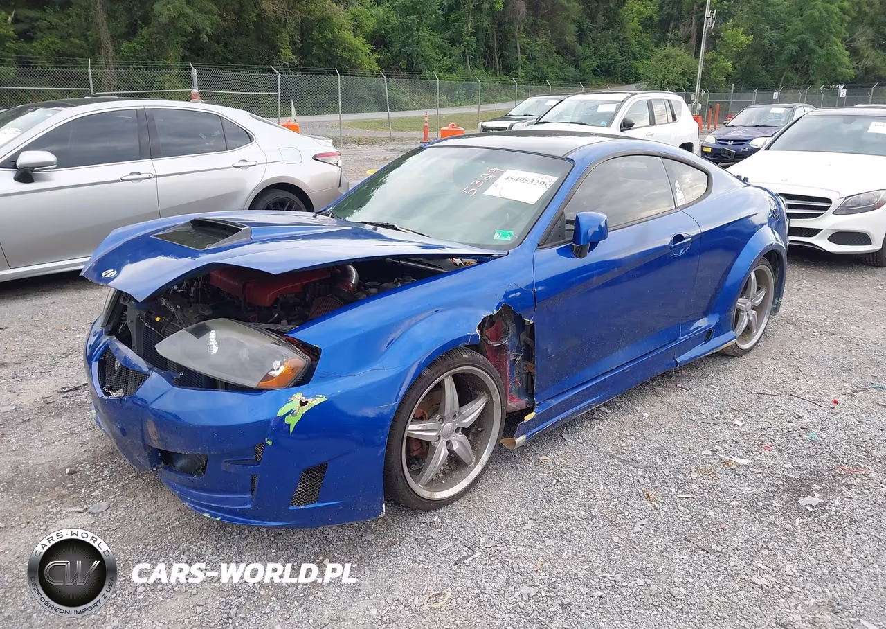 2003 Hyundai Tiburon Gt V6 VIN:KMHHN65F43U076222 - 2