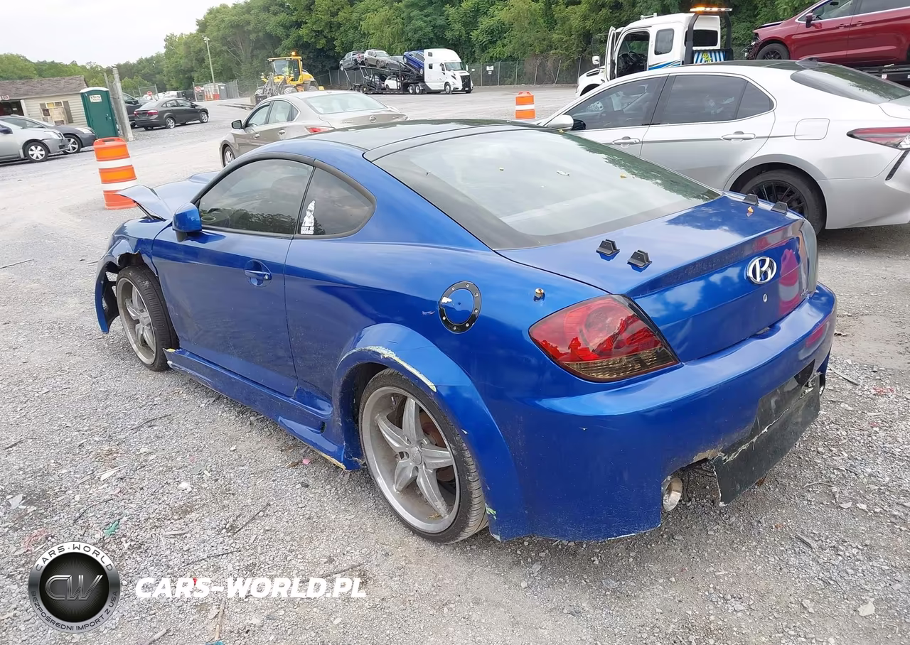 2003 Hyundai Tiburon Gt V6 VIN:KMHHN65F43U076222 - 3