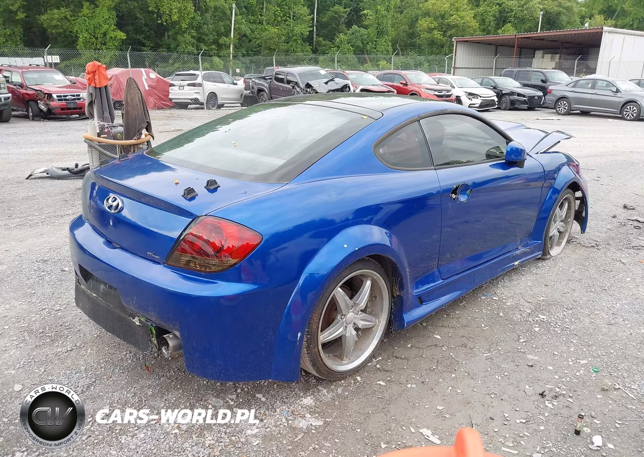 2003 Hyundai Tiburon Gt V6 VIN:KMHHN65F43U076222 - 4