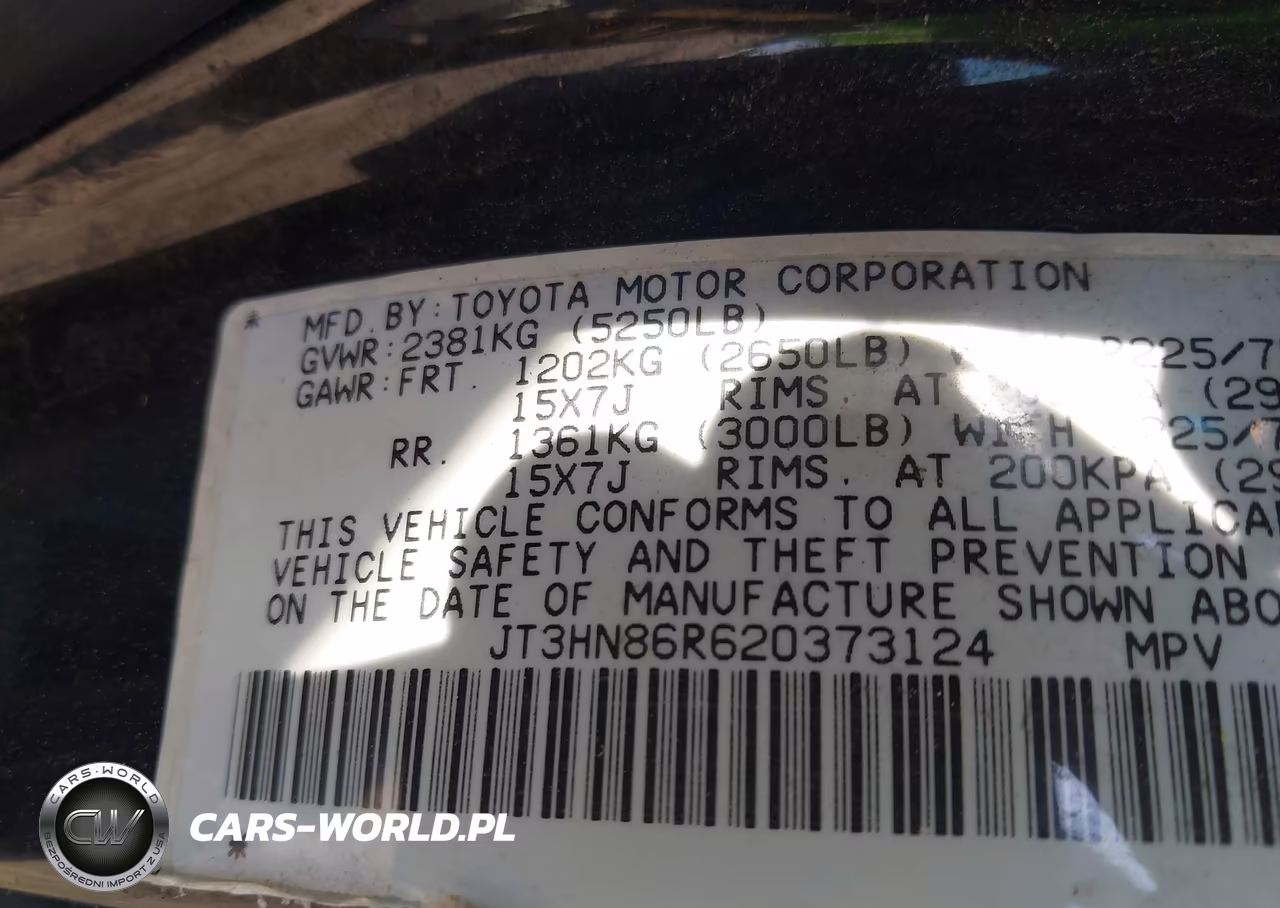2002 Toyota 4Runner Sr5 V6 VIN:JT3HN86R620373124 - 9