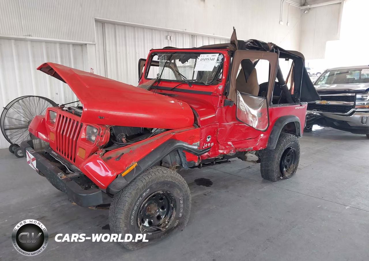 1991 Jeep Wrangler - Yj S VIN:2J4FY19P7MJ154220 - 2