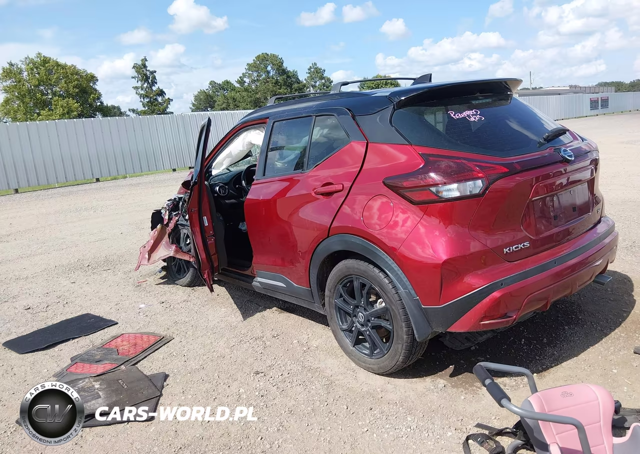 2021 Nissan Kicks Sr Xtronic Cvt VIN:3N1CP5DV0ML527382 - 3