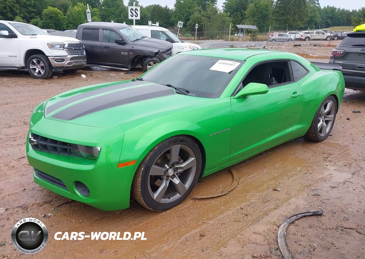 2011 Chevrolet Camaro 1Ls VIN:2G1FE1ED4B9140423 - 2