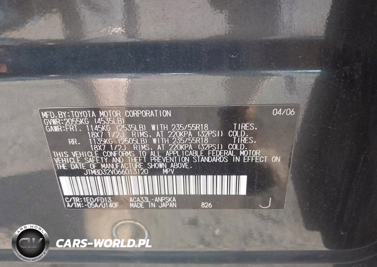 2006 Toyota Rav4 Sport VIN:JTMBD32V066013120 - 9