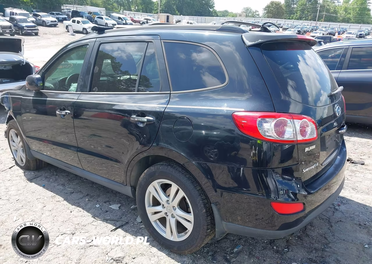 2012 Hyundai Santa Fe Limited V6 VIN:5XYZK4AG6CG152755 - 3