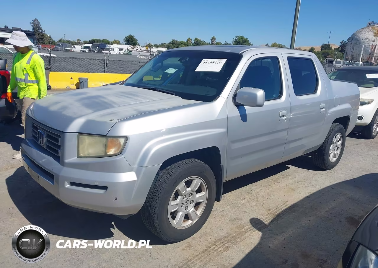 2007 Honda Ridgeline Rtl VIN:2HJYK16567H539536 - 2