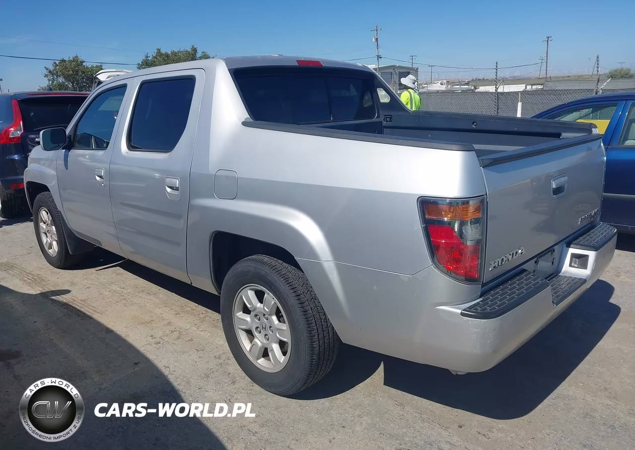 2007 Honda Ridgeline Rtl VIN:2HJYK16567H539536 - 3