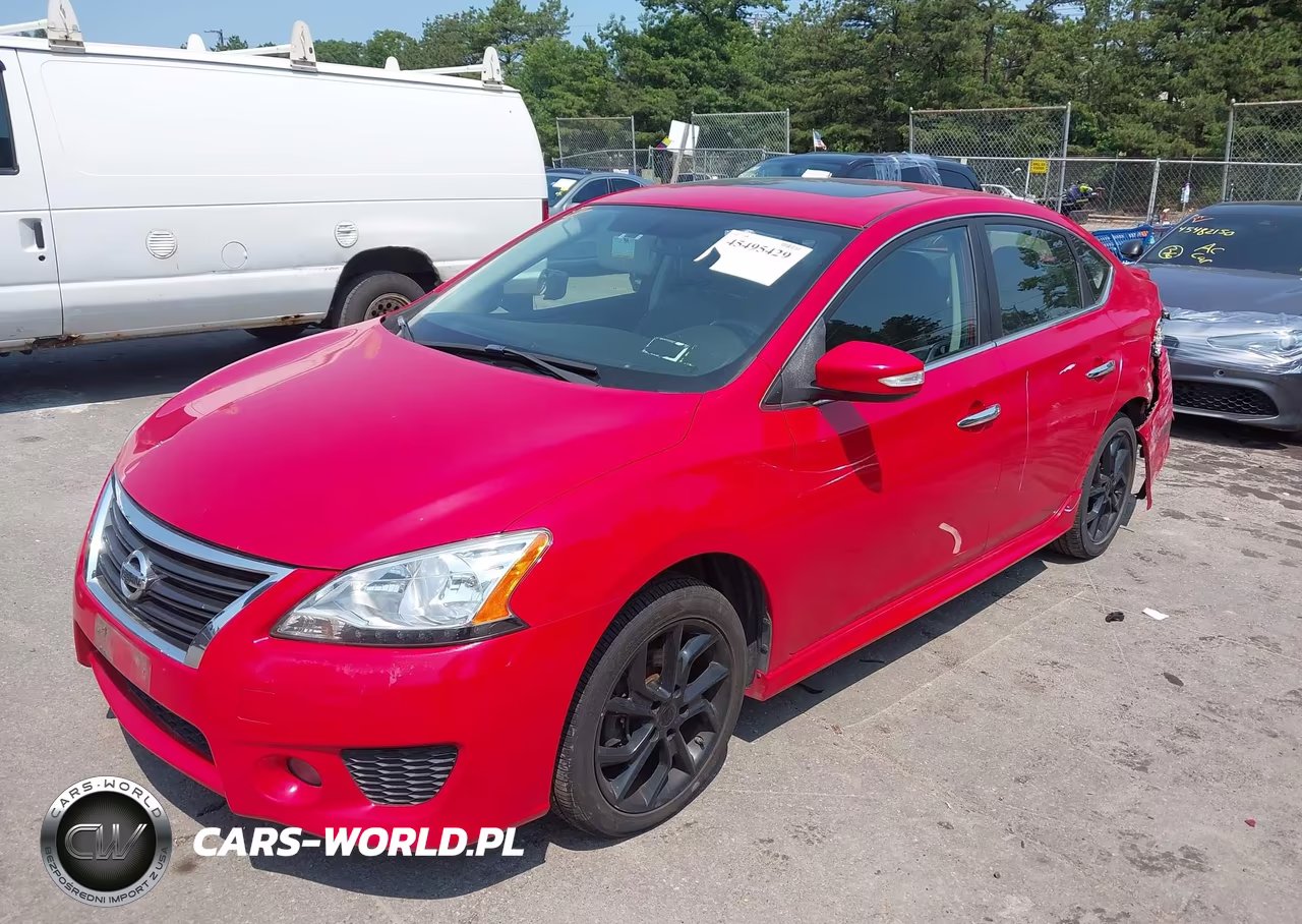 2015 Nissan Sentra Sr VIN:3N1AB7APXFY257154 - 2