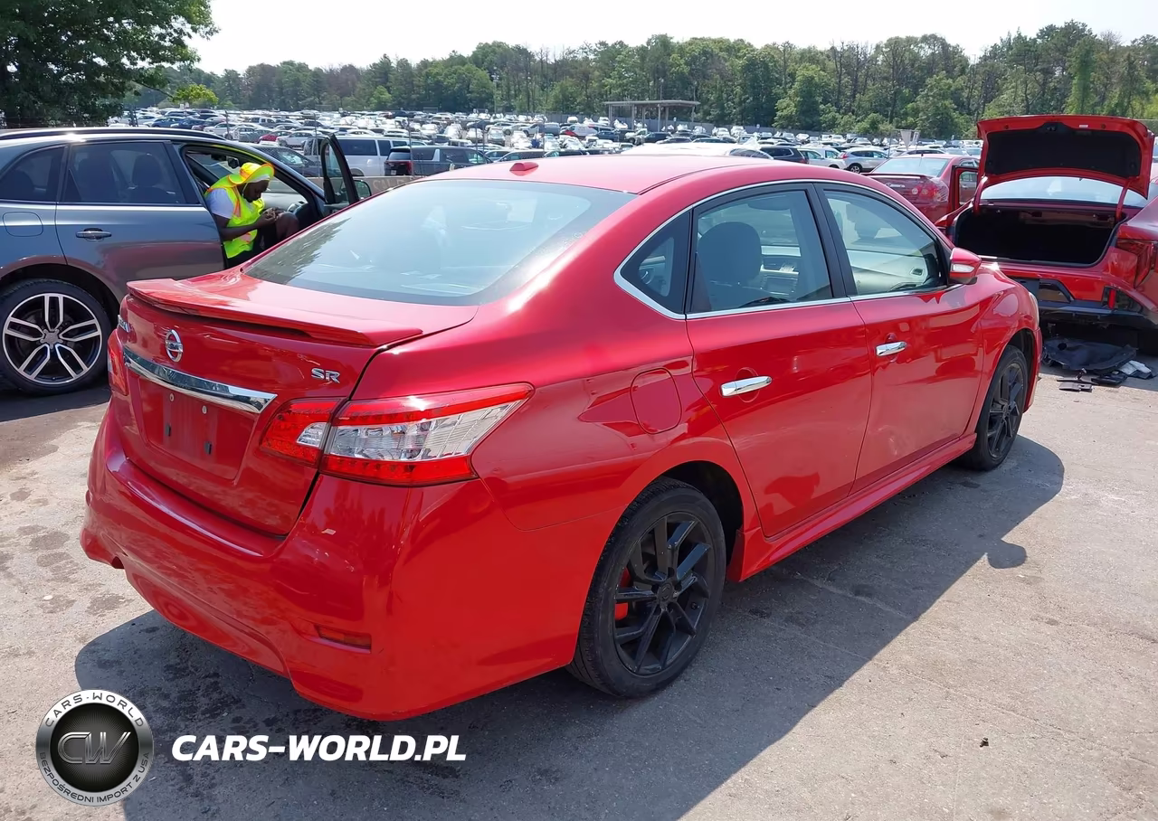 2015 Nissan Sentra Sr VIN:3N1AB7APXFY257154 - 4
