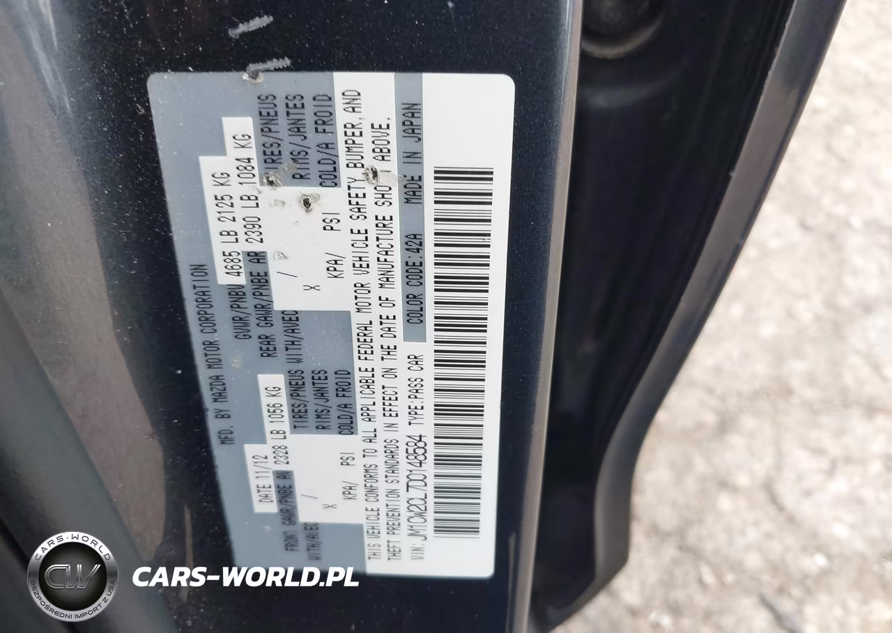 2013 Mazda Mazda5 Touring VIN:JM1CW2CL7D0148584 - 9