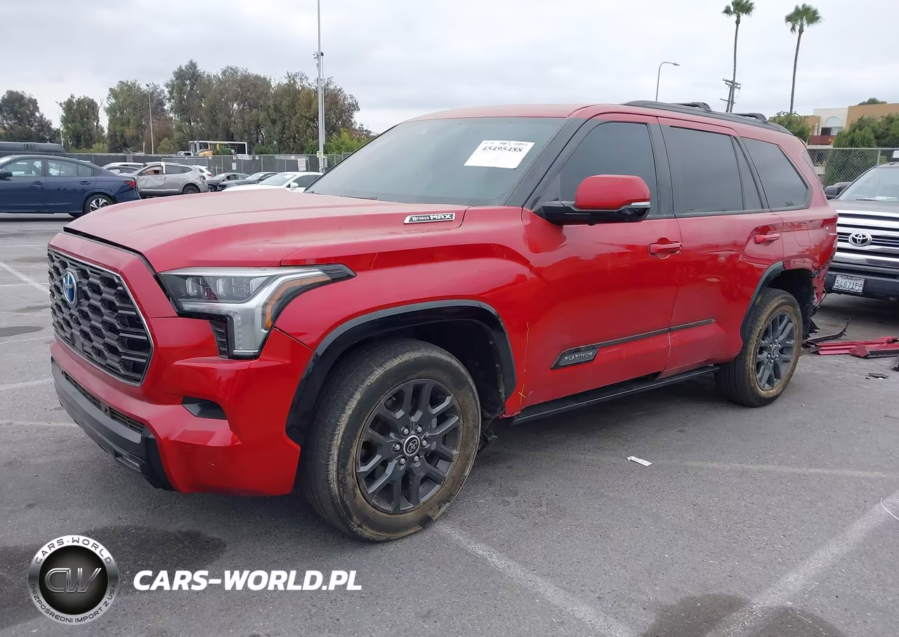 2023 Toyota Sequoia Platinum VIN:7SVAAABA4PX011734 - 2
