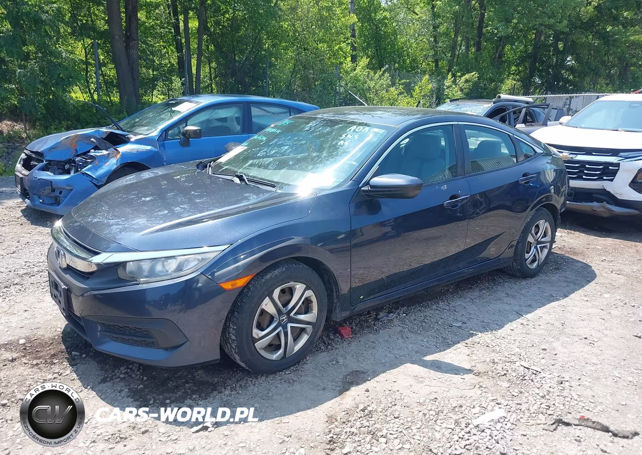 2017 Honda Civic Lx VIN:19XFC2F52HE205936 - 2