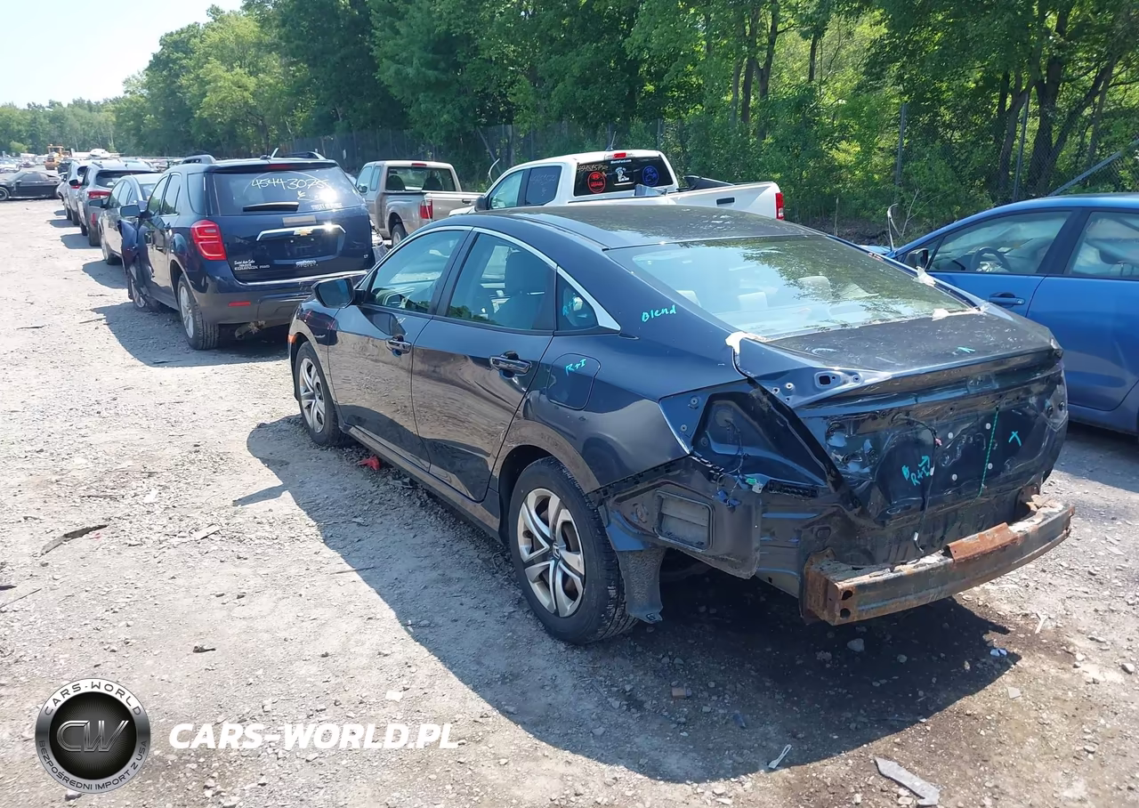 2017 Honda Civic Lx VIN:19XFC2F52HE205936 - 3