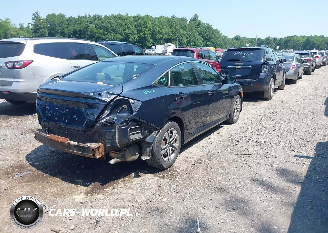 2017 Honda Civic Lx VIN:19XFC2F52HE205936 - 4