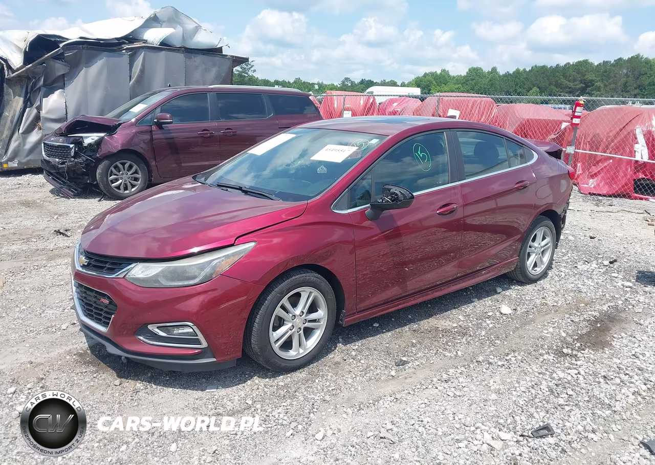 2016 Chevrolet Cruze Lt Auto VIN:1G1BE5SM7G7237294 - 2